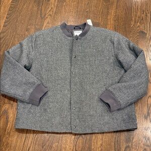 Charcoal Bomber Jacket